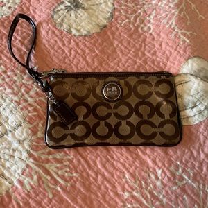 Coach wristlet